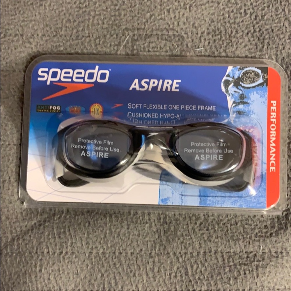 NWT Speedo Aspire Swim Goggles